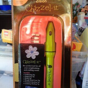 Provo Craft Zision Chizzel-It Tool Embossing Engraving Scrapbooking Cards - M